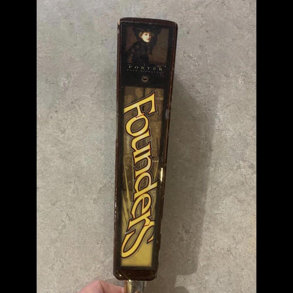 Founders Porter Dark Rich & Sexy Beer Tap Handle - 11 1/2"​​​​ - Picture 3 of 3
